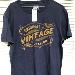 America Blues Jeans Company Short Sleeve T Shirt NWT Extra Large